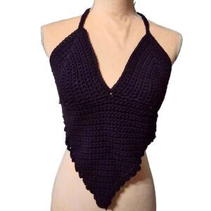 Custom Crochet Halter Top